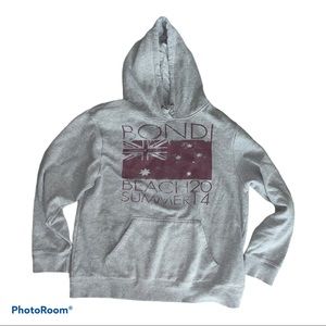 super cute grey oversized hoodie